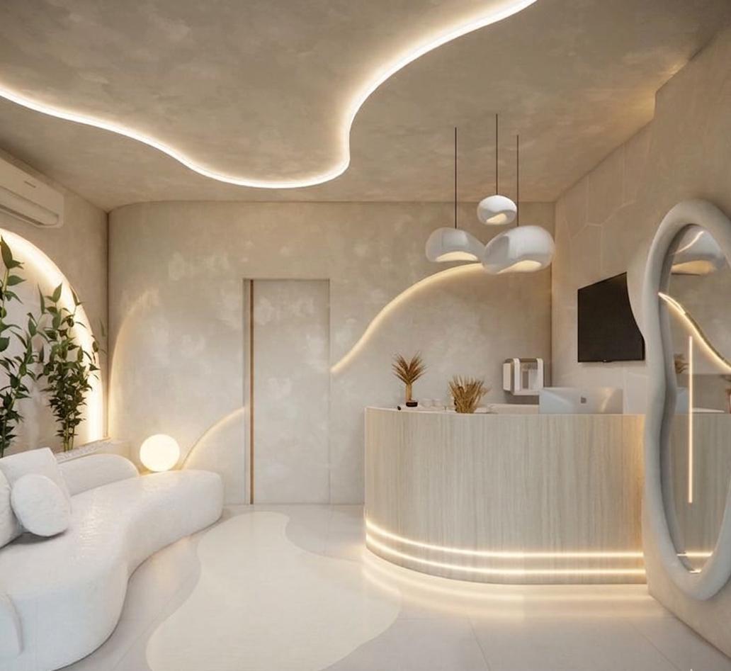 Modern Clinic Reception Design by Ibuilding