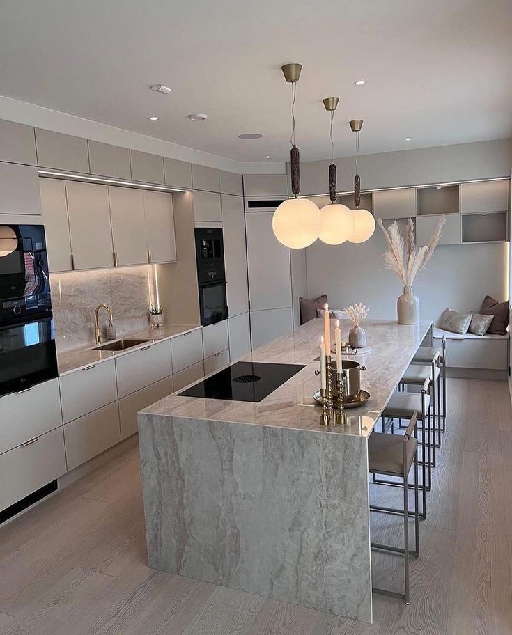 Luxury Modern Kitchen Design by Ibuilding